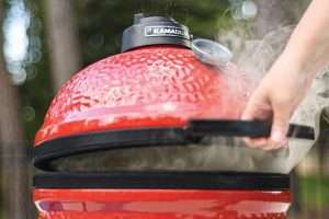 Smoking on the Kamado Joe Jr