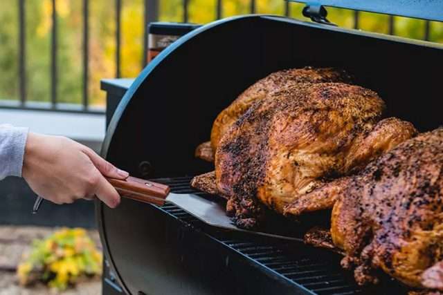 Turkey on a pellet smoker in the Best Smoker for Turkey review