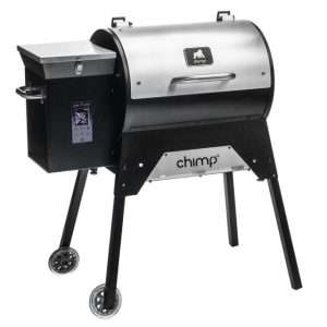 Grilla Grills Chimp portable pellet grill stock photo