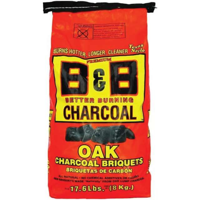 B&B Oak Charcoal Briquets