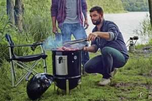 Cooking on the Weber Smokey Mountain 14