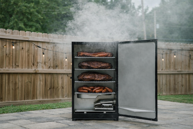 Smoking on the Masterbuilt 40" digital electric smoker