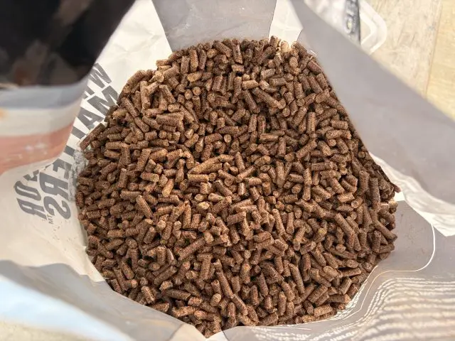 Opening a Traeger Pellet bag